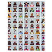 Poster Zoo portraits