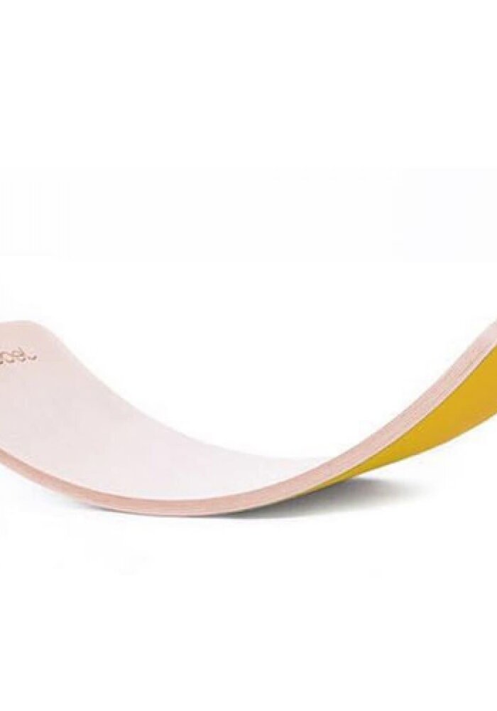 Wobbel Original blank gelakt (vilt mosterd)