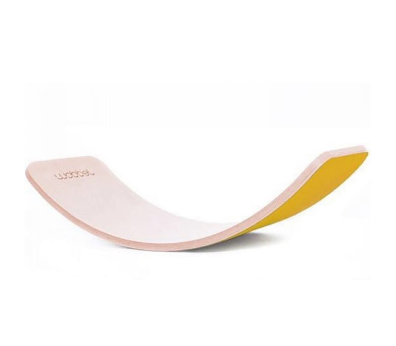 Wobbel Original blank gelakt (vilt mosterd)