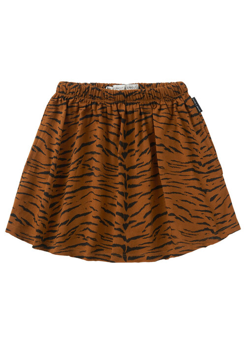 Sproet & Sprout Sproet & Sprout Skirt print Tiger