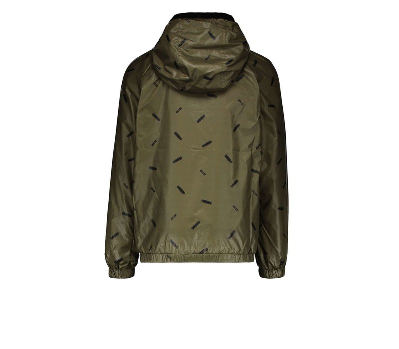 Moodstreet  jacket AOP skate Khaki