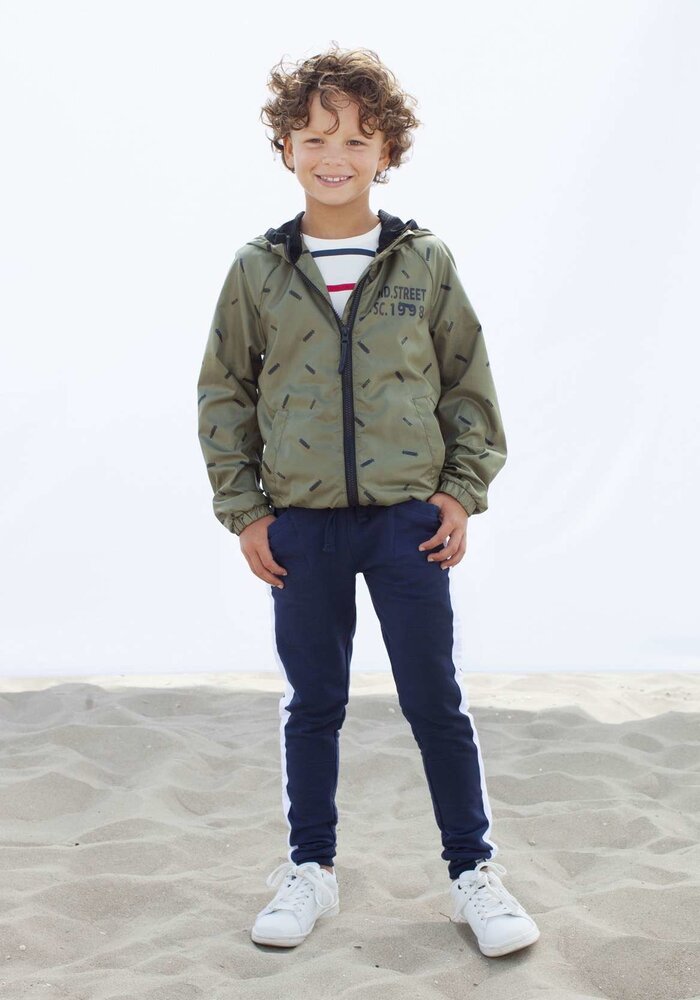 Moodstreet  jacket AOP skate Khaki