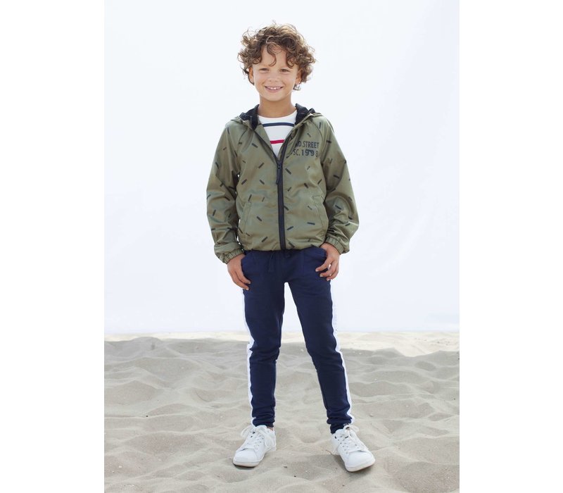 Moodstreet  jacket AOP skate Khaki