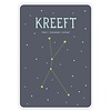 Milestone Milestone Zodiac Poster Card Kreeft