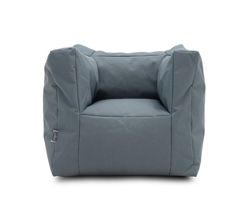 Jollein Fauteuiltje Beanbag Storm grey