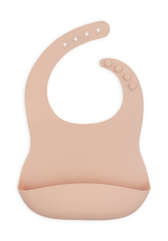 Jollein Baby slab siliconen pale pink