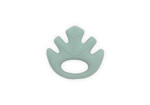 Jollein Jollein Bijtring rubber Leaves ash green