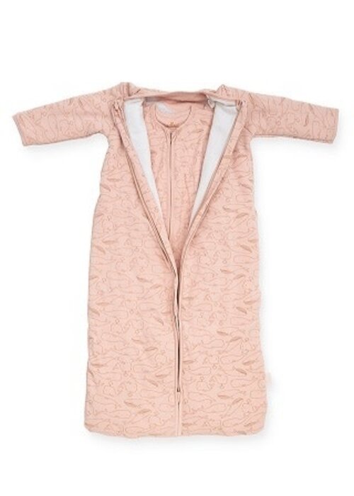 Jollein Jollein Baby slaapzak 4 seizoenen Whales pale pink