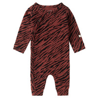 Noppies U Playsuit LS Mantua AOP Mahoganey