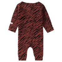 Noppies U Playsuit LS Mantua AOP Mahoganey