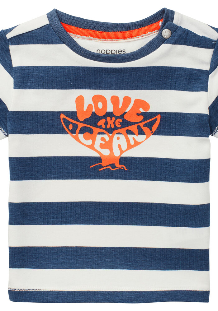 Noppies B T-shirt SS Taormina Ensign Blue