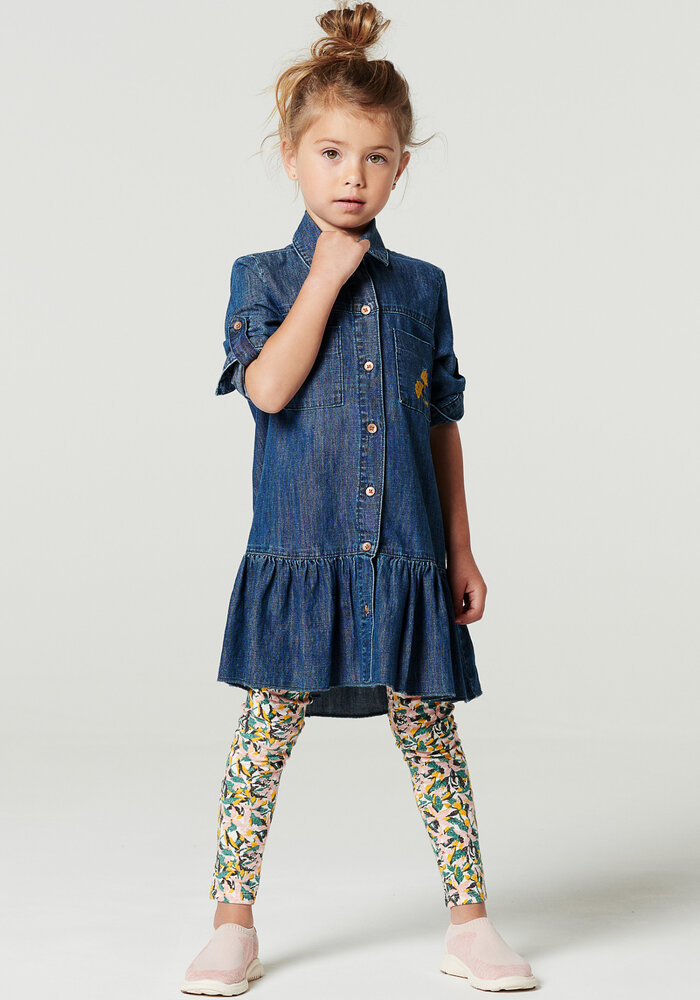 Noppies G Dress LS Lankin Medium Wash