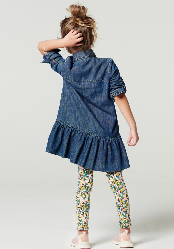 Noppies G Dress LS Lankin Medium Wash