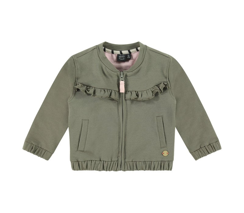 Babyface girls cardigan moss BBE21108404