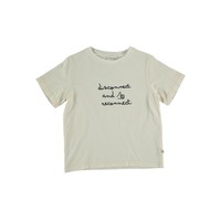 My Little Cozmo ORGANIC COTTON FLAME T-SHIRT IVORY