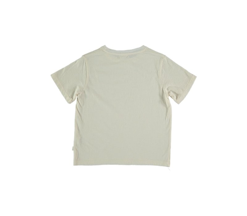 My Little Cozmo ORGANIC COTTON FLAME T-SHIRT IVORY