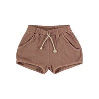 My Little Cozmo ORGANIC COTTON WAFFLED SHORTS TERRA COTTA