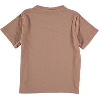 My Little Cozmo ORGANIC COTTON FLAME T-SHIRT TERRA COTTA