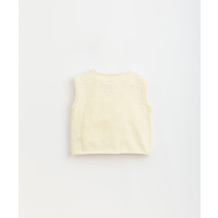 PlayUp Flamé Jersey Sleeveless T-Shirt DANDELION