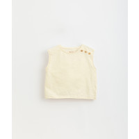 PlayUp Flamé Jersey Sleeveless T-Shirt DANDELION