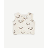 PlayUp PlayUp Printed Jersey Sleeveless T-Shirt MUSHROOM