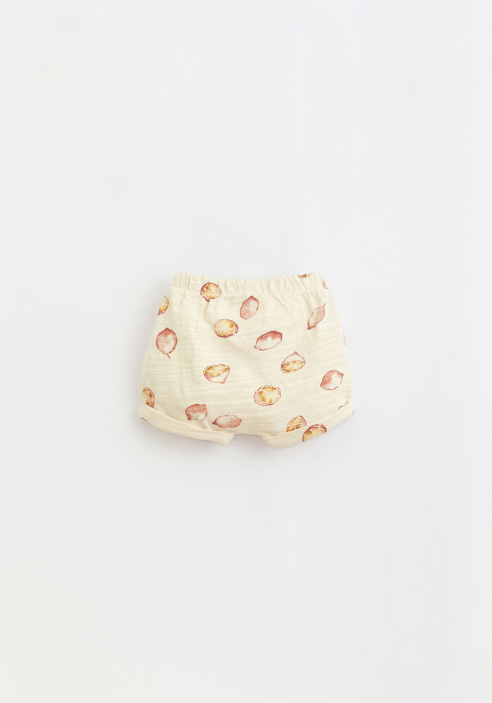 PlayUp Printed Flamé Jersey Shorts DANDELION