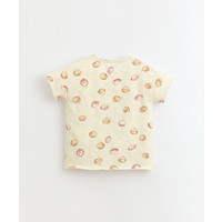 PlayUp Printed Flamé Jersey T-Shirt DANDELION