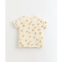 PlayUp Printed Flamé Jersey T-Shirt DANDELION