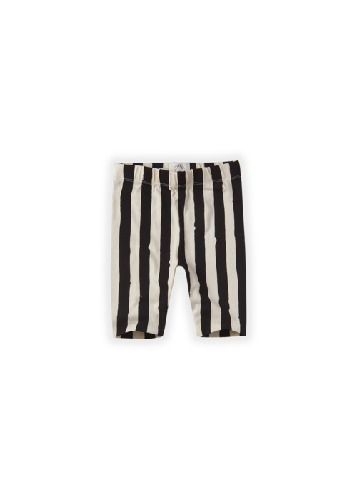 Sproet & Sprout Sproet & Sprout Legging short Painted Stripe Off White