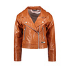 Moodstreet MT PU biker jacket Toffee