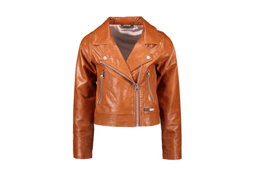 Moodstreet Moodstreet MT PU biker jacket Toffee