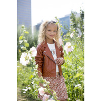 Moodstreet MT PU biker jacket Toffee