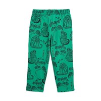 Mini Rodini Tigers aop trousers Green
