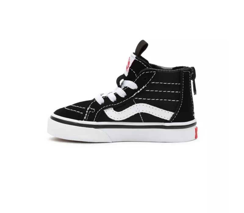 Vans SK8-HI ZIP schoen zwart/wit - Mini Boss
