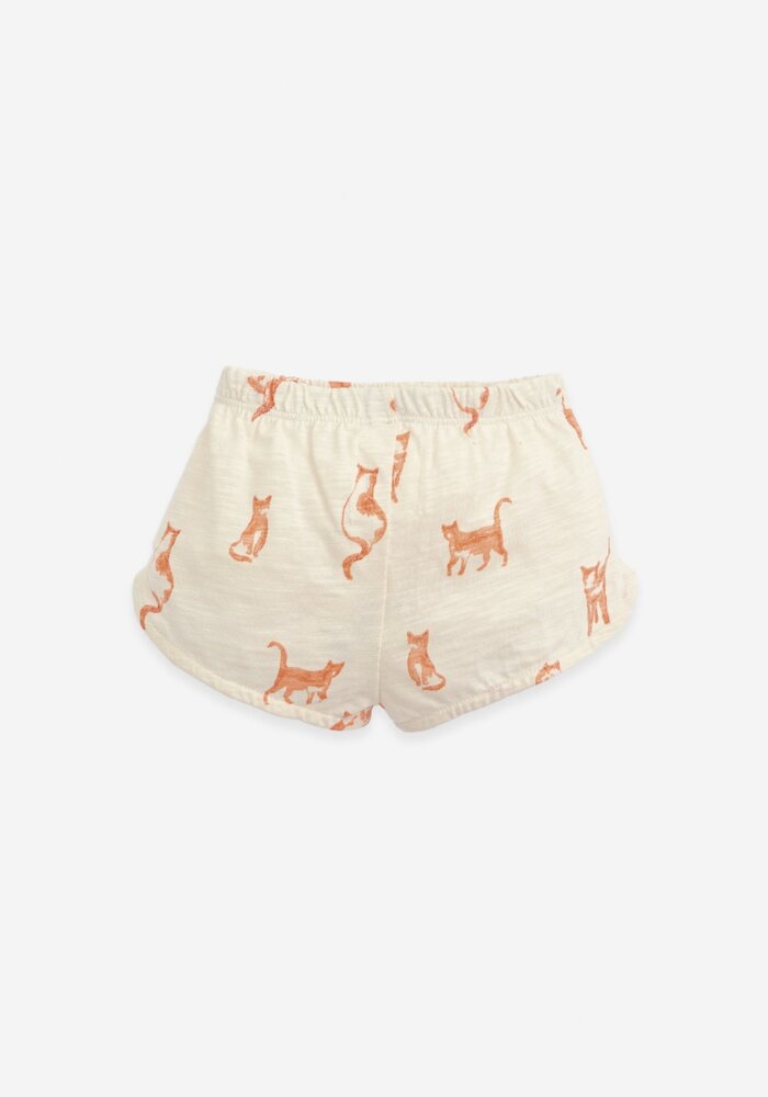 PlayUp Printed Flamé Jersey Shorts DANDELION cat