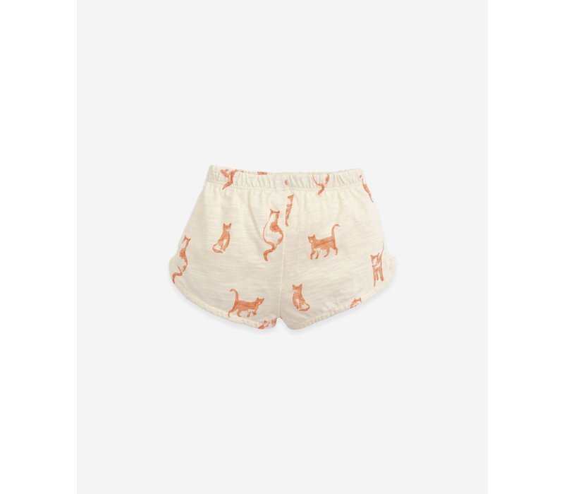 PlayUp Printed Flamé Jersey Shorts DANDELION cat