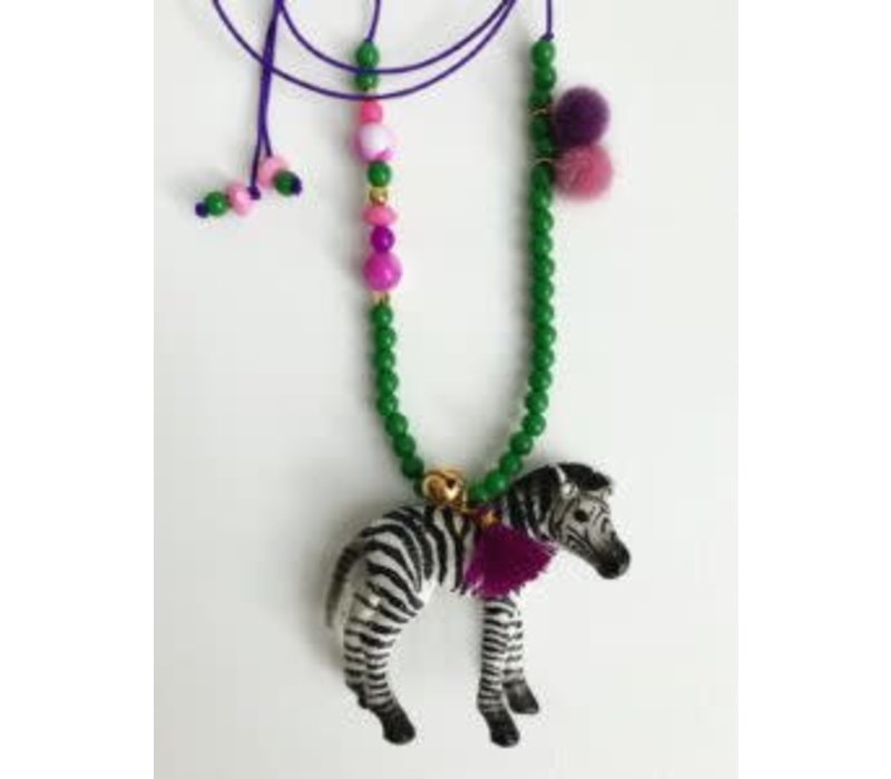 ByMelo Dierenketting Zizi zebra