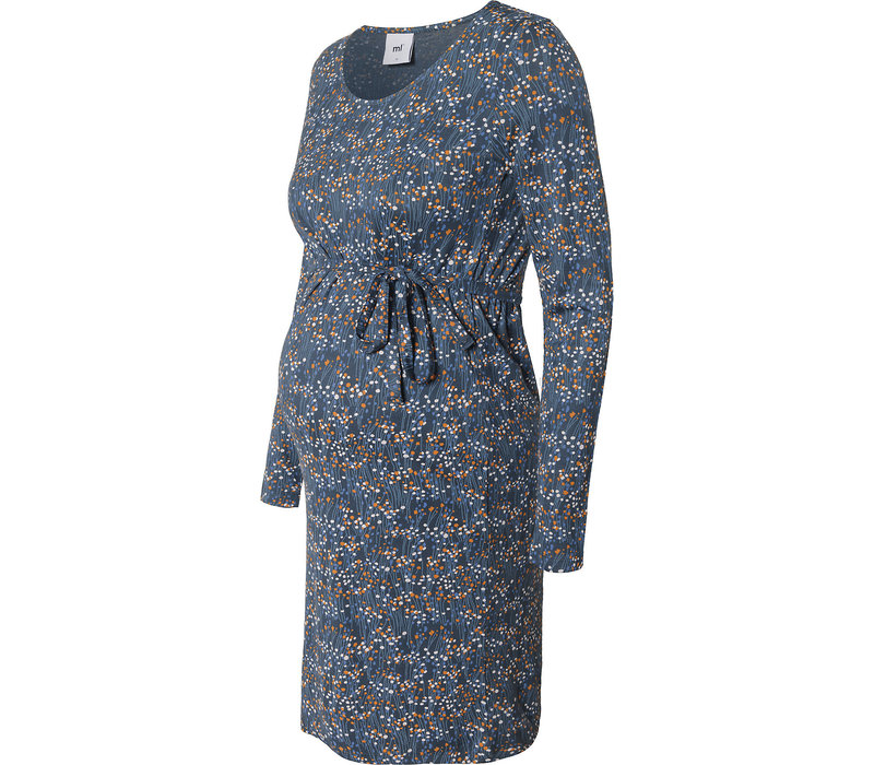 Mamalicious MLCARLOTTA L/S JERSEY ABK DRESS A