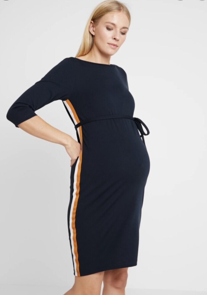 Mamalicious MLTINE BLACKIE 3/4 JERSEY ABK DRESS 2S