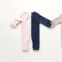 Noppies U Playsuit LS Rib Nevis Light Rose Melange