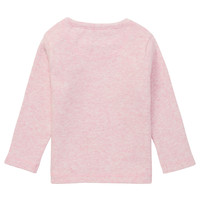 Noppies U Tee ls Rib Natal Light Rose Melange