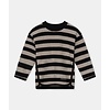 My Little Cozmo My Little Cozmo striped kids sweater recycled Beige Black