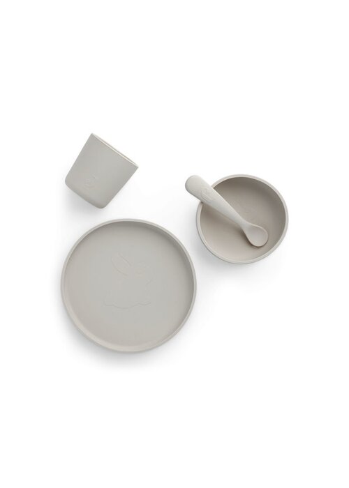 Jollein Jollein Dinerset Siliconen nougat