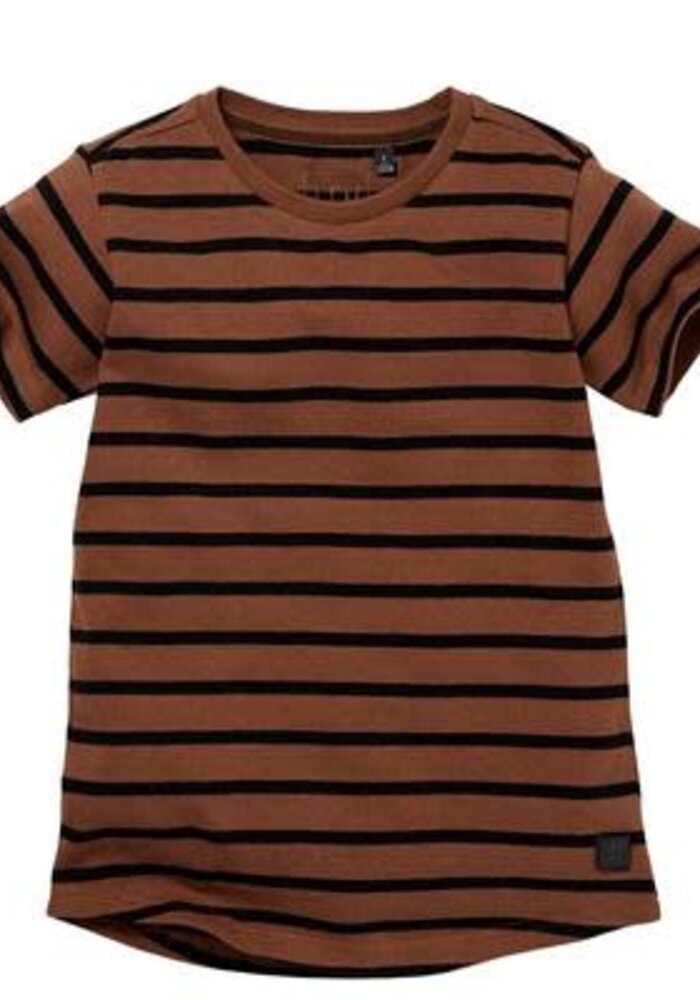Levv RAOUL W212 AOP Rust Stripe