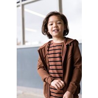 Levv RAOUL W212 AOP Rust Stripe