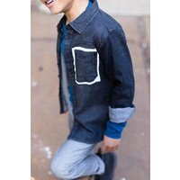 Levv RICK W211 Grey Denim