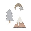 Mimi & Lula MIMI&LULA Snowy Mountain clips NORDIC