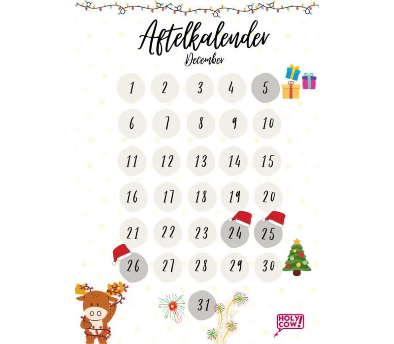 Aftelkalender december