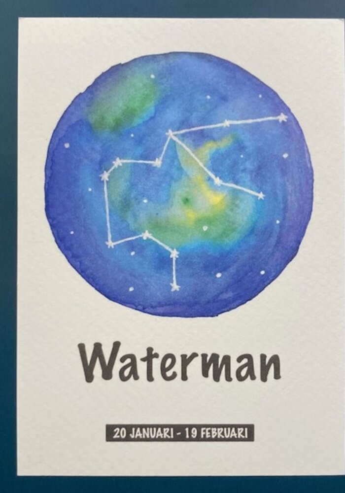 Sterrenbeeld Kaarten WATERMAN