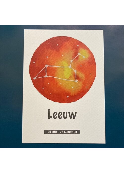 Sterrenbeeld Kaarten LEEUW